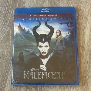 Disney Maleficent Blu-ray + DVD + Digital HD (New Sealed)